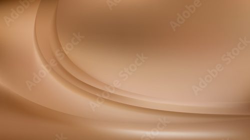 Abstract Brown Wave Background Template Design