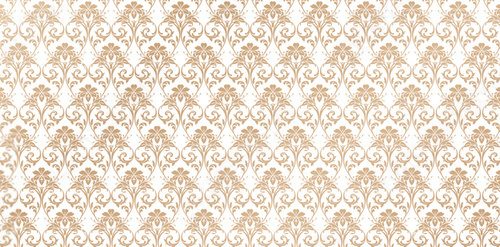 Seamless Pattern golden ornament damask style isolated white background for wallpaper the bedroom, patterned fills, webs pages, surface textures, book covers, fabrics printing, textiles tiles interior