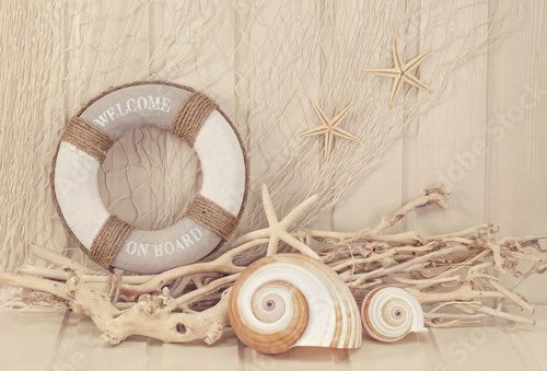 Life buoy decoration