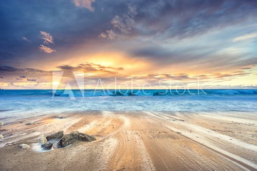 Sunset at the beach