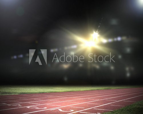 Lights of stadium