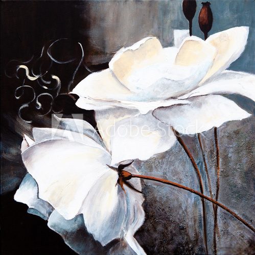 Weisse Blumen