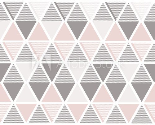 Vector abstract triangles stripes