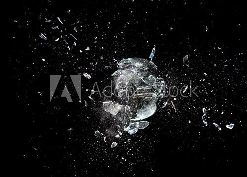 glass  explosion