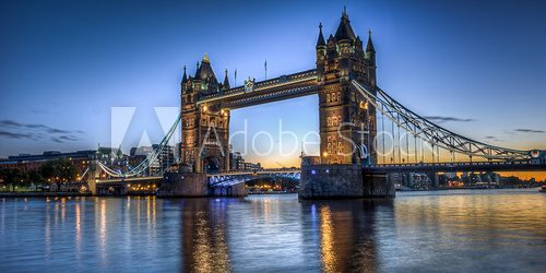 HDR image of Tower Bridge