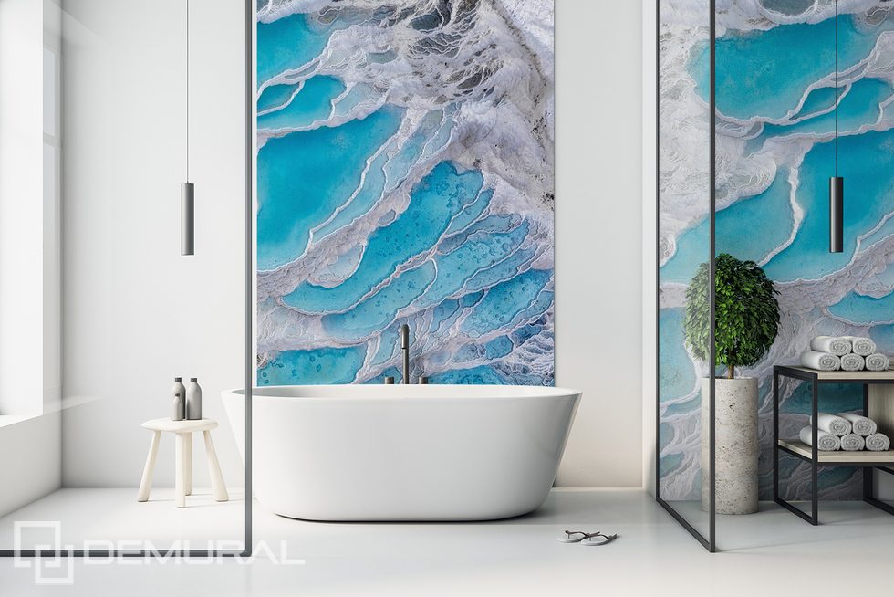 Morski melanż – skondensowane piękno Fototapety do łazienki Fototapety Demural