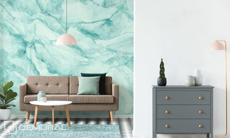 marmurowo turkusowy zawrot glowy fototapety tekstury fototapety demural