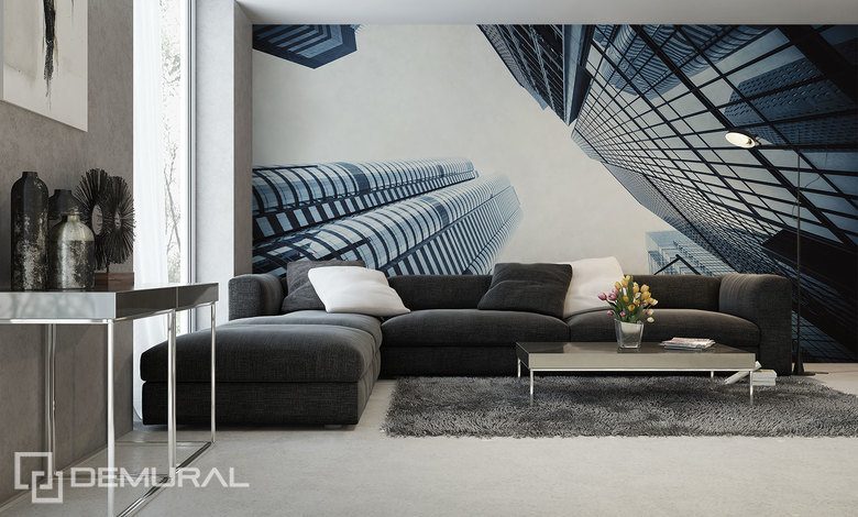 jedno spojrzenie w miejskie niebo fototapety architektura fototapety demural