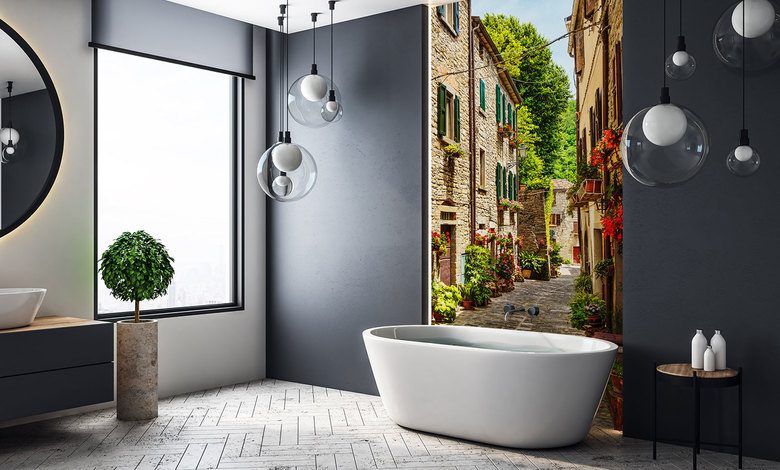 waskiej uliczki czar fototapety uliczki fototapety demural