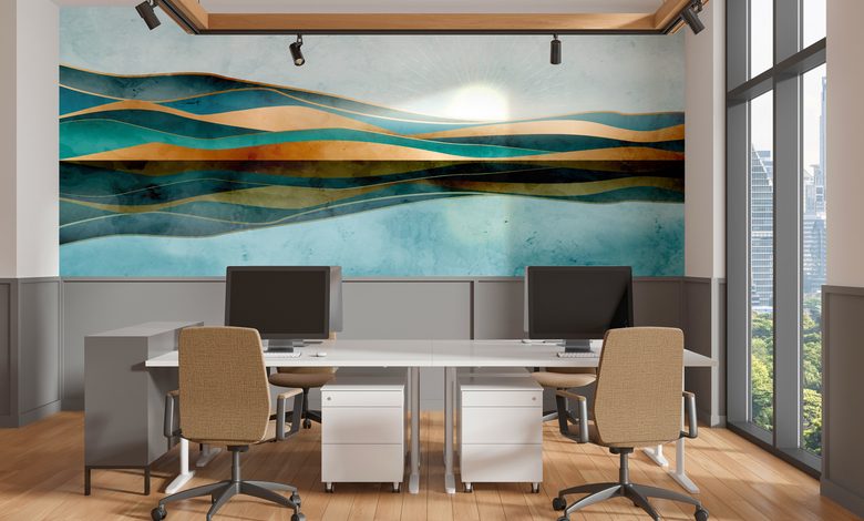 energia poranka nad tafla wody fototapety do biura fototapety demural