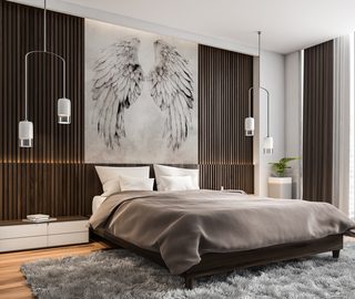 skrzydla ciszy i elegancji fototapety do sypialni fototapety demural
