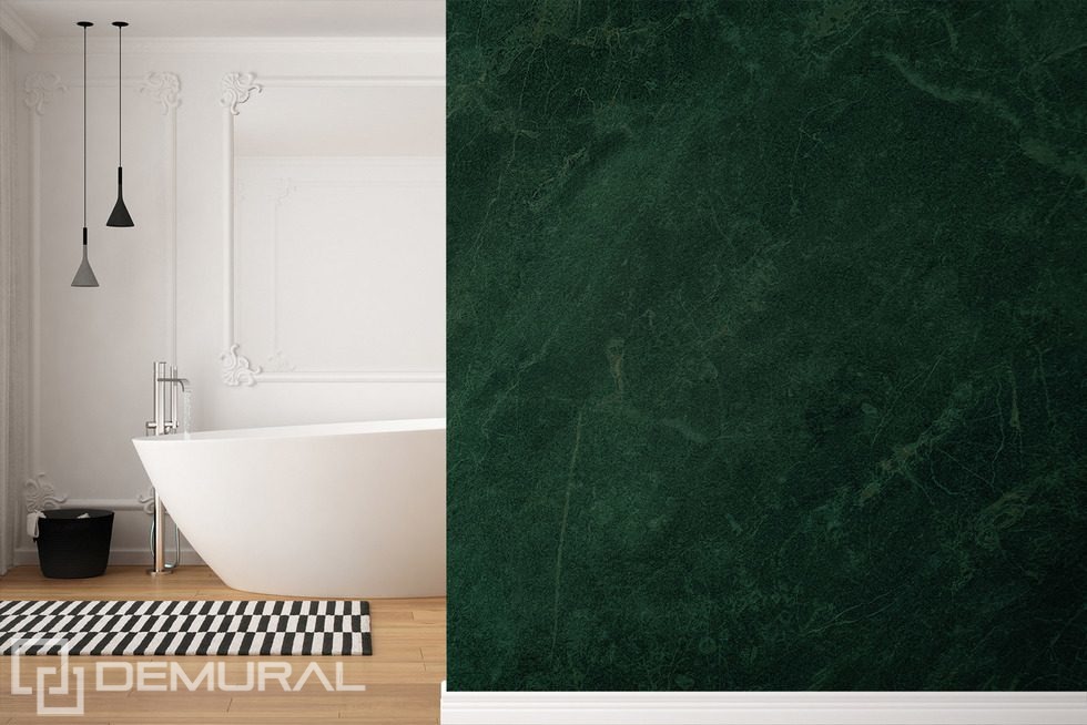 Głęboka zieleń naturalnego kamienia Fototapety Abstrakcyjne Fototapety Demural
