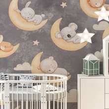 Uroczy-sen-z-lesnymi-przyjaciolmi-fototapety-do-pokoju-dziecka-fototapety-demural