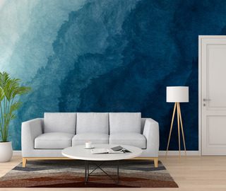 abstrakcyjna struktura w odcieniach glebokiego granatu fototapety do salonu fototapety demural