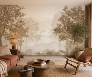 naturalny kontrast cieplych i chlodnych tonow fototapety do salonu fototapety demural
