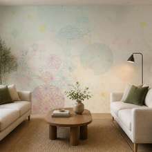 Stylowa-gra-pastelowych-form-geometrycznych-fototapety-do-salonu-fototapety-demural
