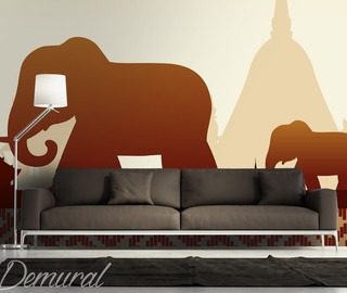 rodzina sloni fototapety orientalne fototapety demural