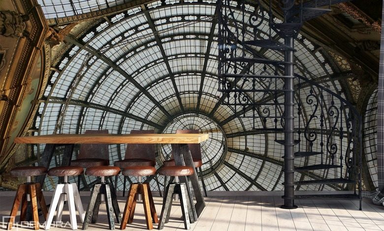 powrot do industrialnej przeszlosci fototapety do salonu fototapety demural