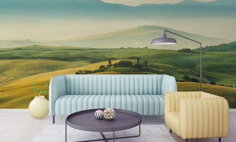 wedrowki po sennych wzgorzach fototapety krajobraz fototapety demural