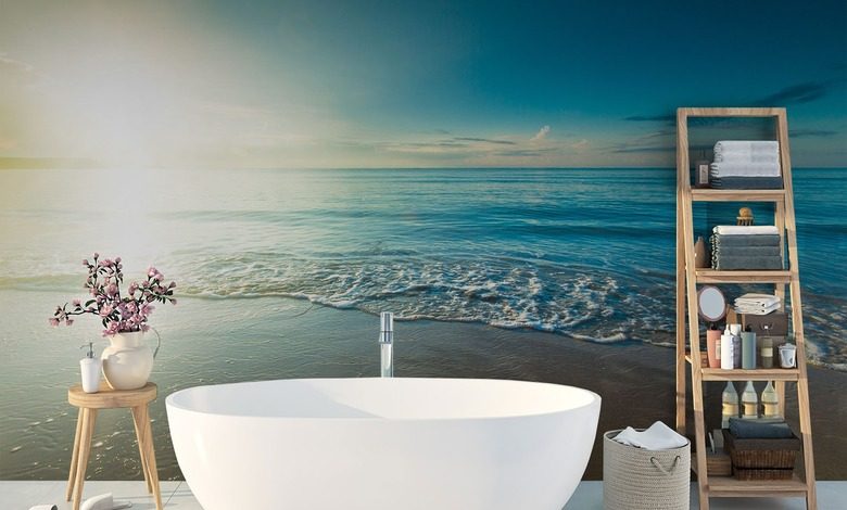 odplywajac w morska ton fototapety do lazienki fototapety demural