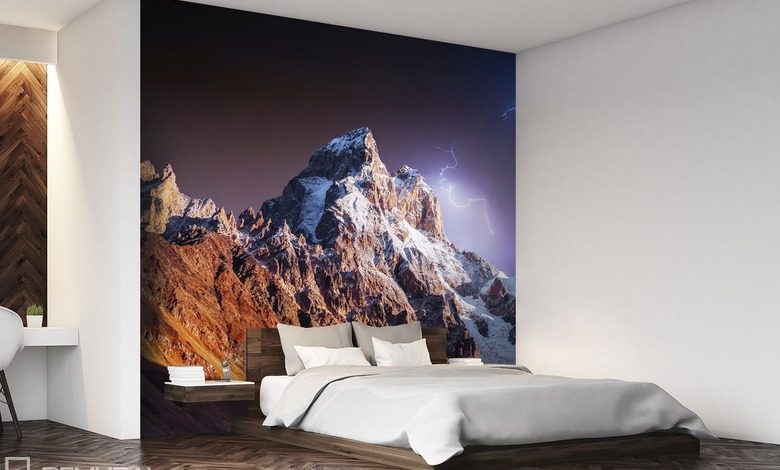 na szczycie dzikich gor fototapety gory fototapety demural