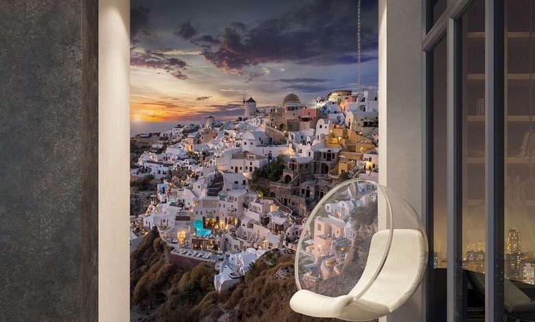 domy na skalach magia swiata fototapety architektura fototapety demural