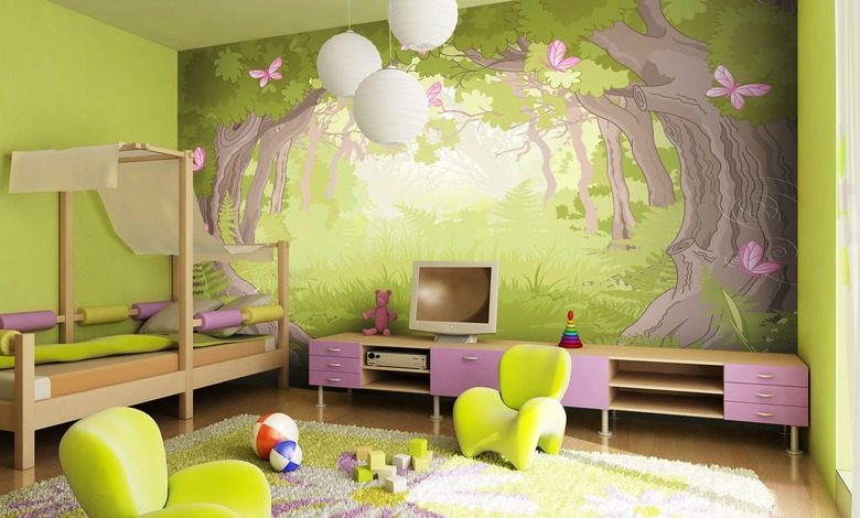 w magicznym lesnym swiecie fototapety do pokoju dziecka fototapety demural