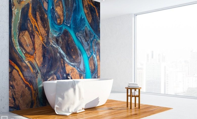 trwajac w zachwyceniu barwami fototapety do lazienki fototapety demural