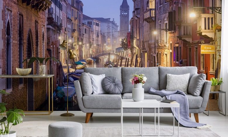 w urokliwej krainie romantyzmu fototapety uliczki fototapety demural