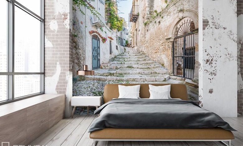 wedrujac do marzen fototapety uliczki fototapety demural