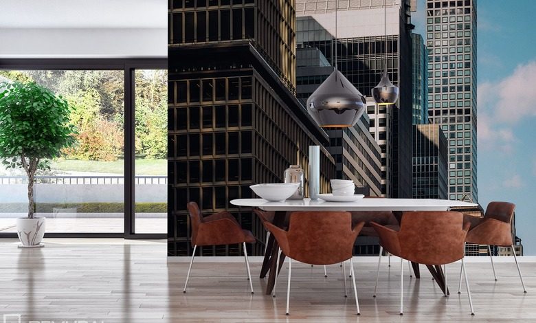 z glowa w chmurach fototapety miasto fototapety demural