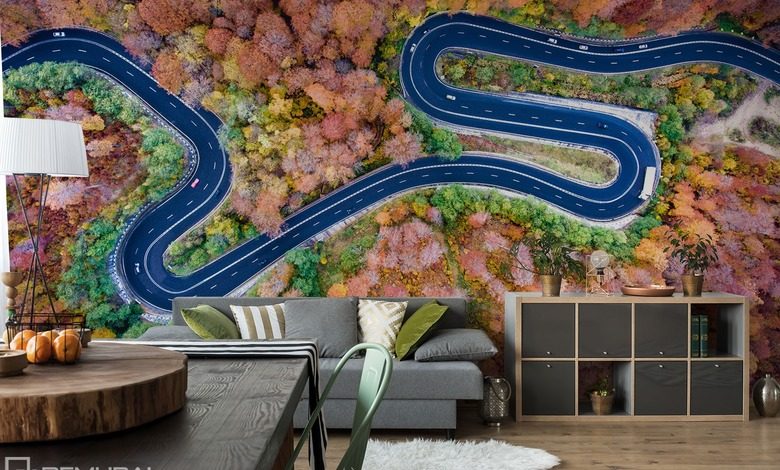 w drodze ku lepszemu fototapety krajobraz fototapety demural