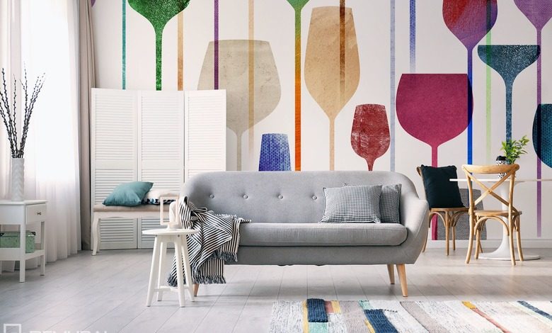 witamy w krainie pelnej kolorow fototapety do salonu fototapety demural